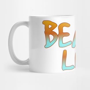 Beach t-shirt designs Mug